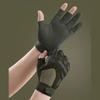 Three-finger Outdoor Tactical Gloves Anti-slip Suitable Hiking Breathable Touchscreen Compatible Cycling Gloves Climbing Sports
