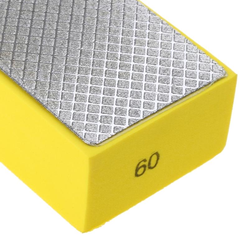 Durable Diamond Hand Polishing Pads for Sanding Concrete Glass Stone Granite Marble Remove for Sharp Edge 60# 100# 200#