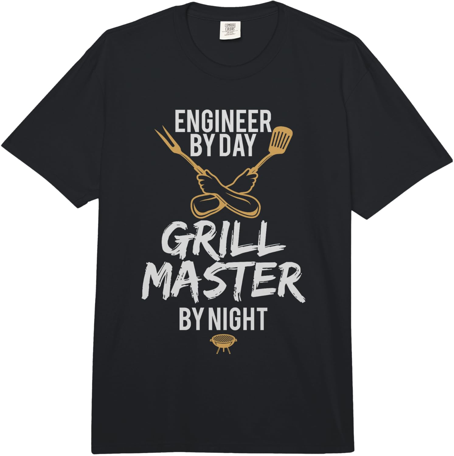 Grill BBQ Master Machinist Funny Gift Comfort Colors Adult Heavyweight Unisex T-Shirt XXXL