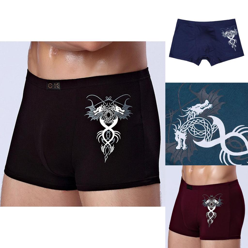 Premium Mens Boxer Homme Mid-waist Cueca Underwear For Comfort And Breathability
