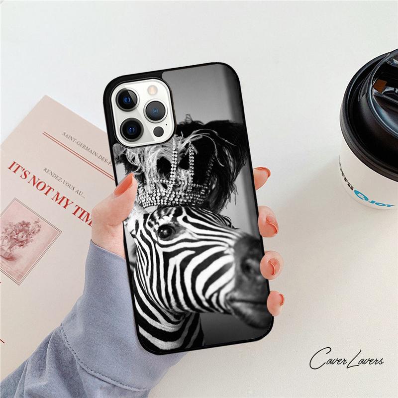 Zebra Phone Case For Apple iPhone 17 Air Pro Max Plus Coque For iPhone 17 Air 14 15 16 13 12 Max Cover