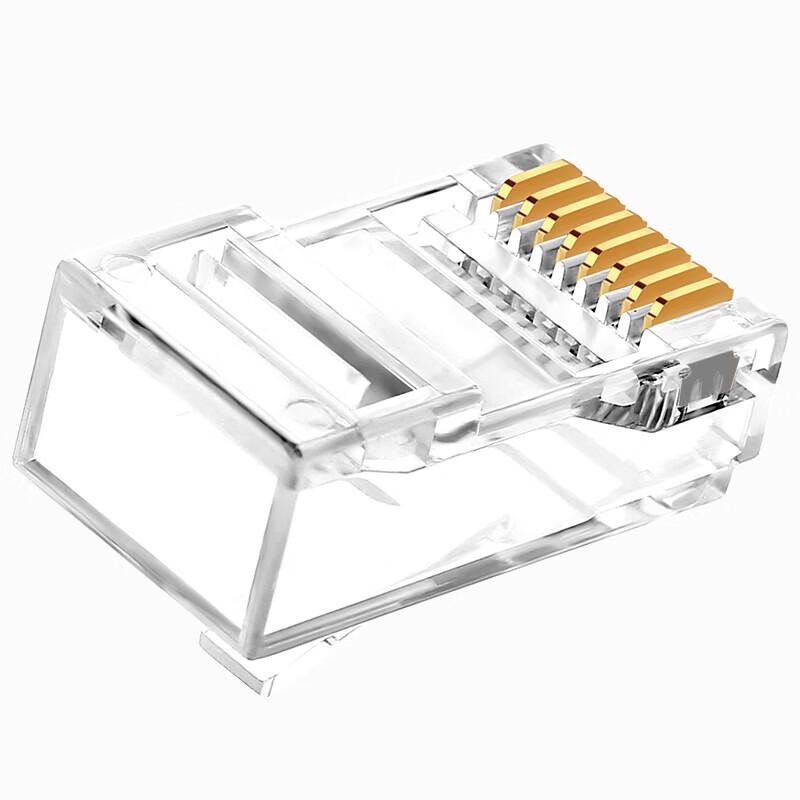 Shengwei Cat6 RJ45 Unshielded 50U Gold-Plated Connector (100-pack)