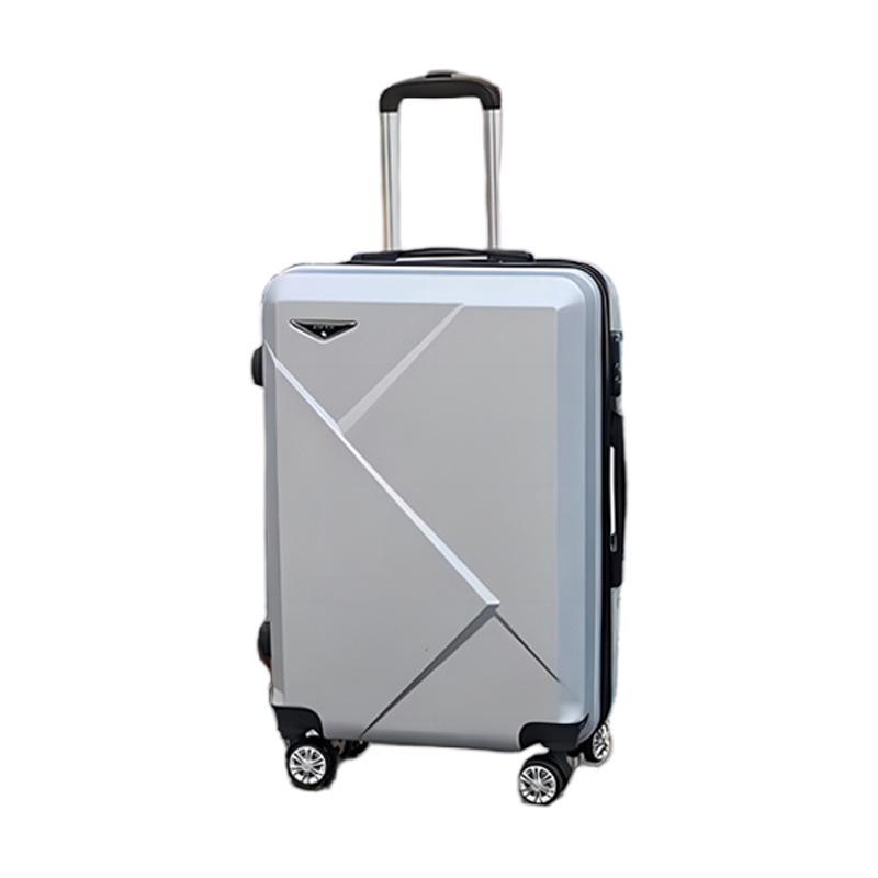 Leather Luggage Bags with Universal Wheels - 24-Inch Suitcase & 20-Inch Carry-On