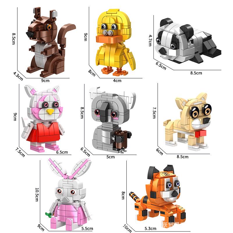 

Детский развивающий конструктор динозавров, совместимый с Lego: Модель тираннозавра рекса