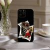 S-Skeleton Q-Queen of Hearts CARD Phone Case For iPhone 17,16,15,14,13,12,11 Plus,Pro Max,XS,Soft Silicone Black Cover