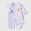 Summer Baby Romper - Long Sleeve, Thin Style, Pure Cotton, Seamless Class A Jumpsuit