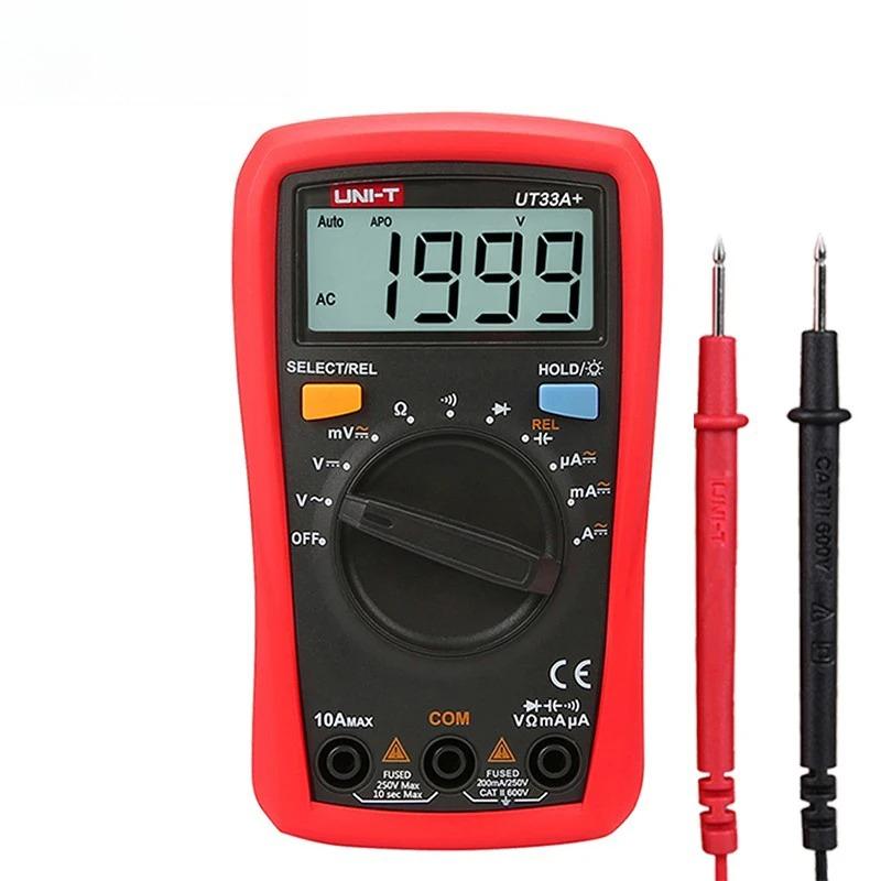 UT33A UT33B UT33C UT33D Plus Pocket Multimeter Digital Ammeter Voltmeter Professional Resistance Measure Multi Meter Tools