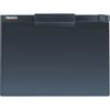 TRUSCO Clipboard with Pen Holder A4 318 X 10 Sheets TCBMA4SBK (with Magnet), Black, Landscape, 235mm, (Case Sold)