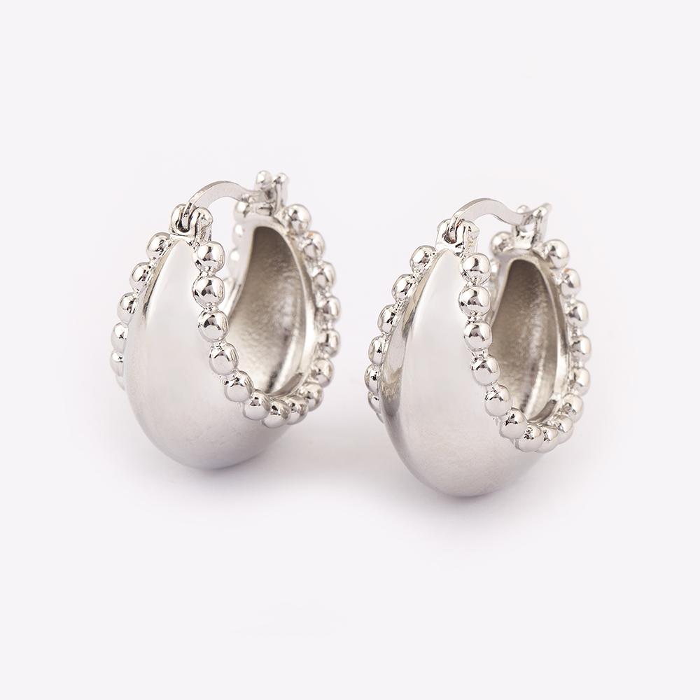 Nidin Classic New Design Irregular Geometric Charm Stud Earrings For Women Fashion Female Ear Jewelry Accessories Daily Gifts