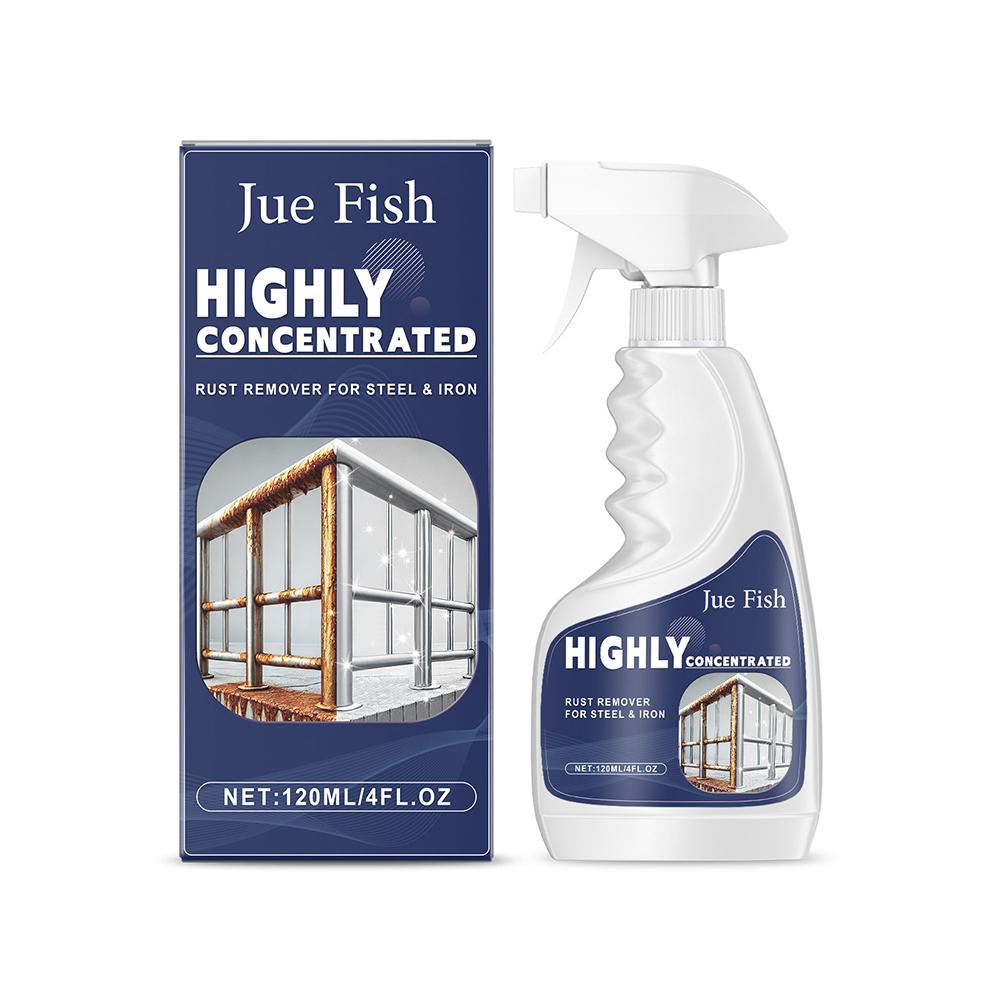 120ml Heavy Duty Metal Car Rust Remover Fast Acting Rust Dissolver & Anti-Rust Coating For Metal Multi-Surface Cleaner