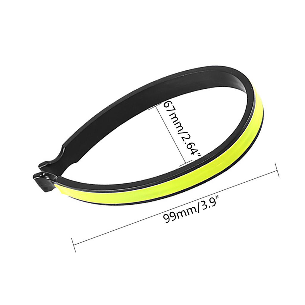 Cycling Trouser Clip Cycling Ankle Safety Band Reflective Bicycles Clip Pant Leg Cuff Clip Bikes Cycling Equipment