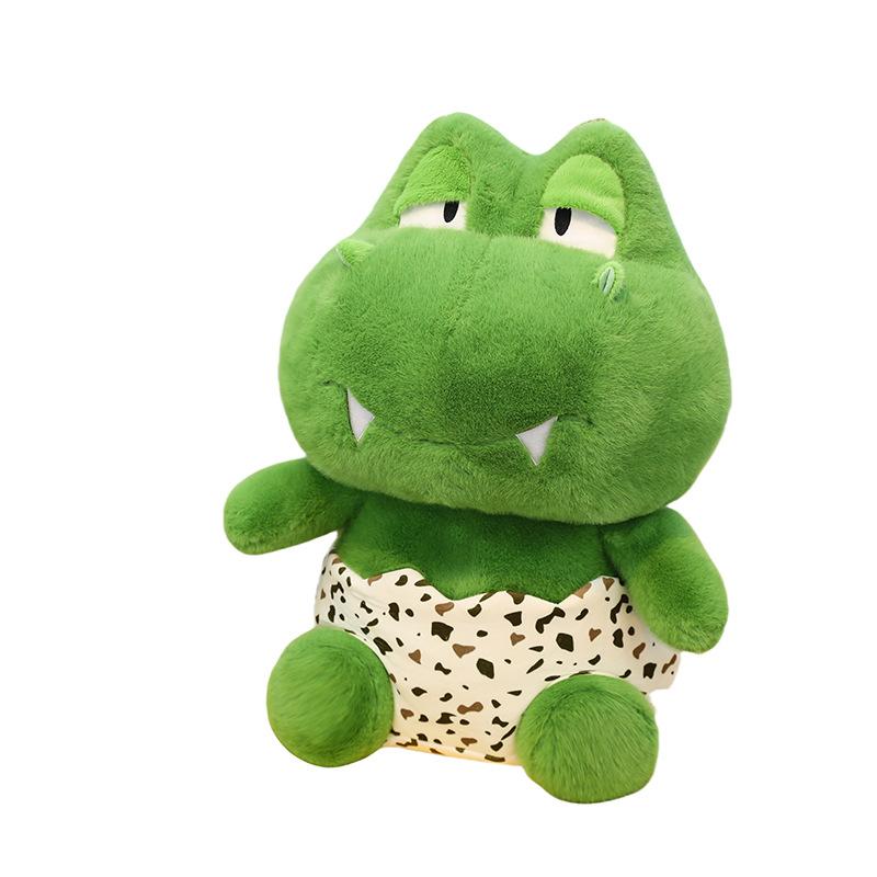 Eggshell Dinosaur Plush Toy Doll Cute Animal Doll Throw Pillow Soothing Doll