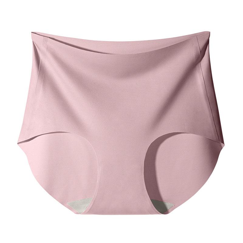 High Waisted Seamless One Piece Underwear Elastic and Comfortable Underwear Ice Silk Underwear Antibacterial Triangle Pants