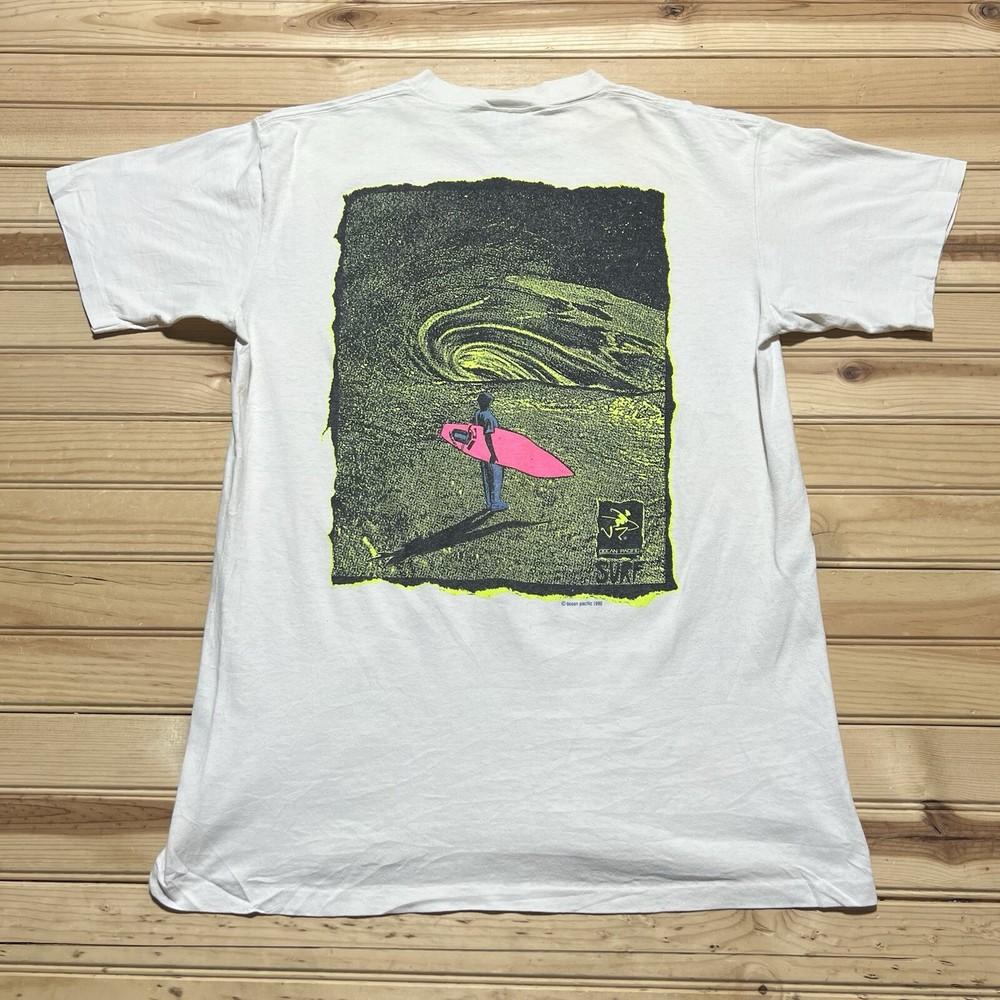 Vintage 1990 Ocean Pacific OP Single Stitch T Shirt Men’s Size Large Surf USA Unisex T-Shirt XXL