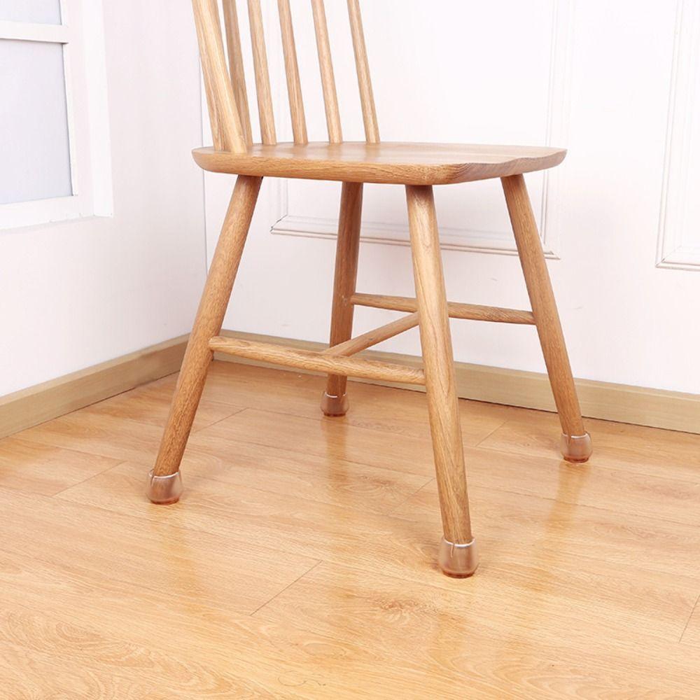 16PCS Non-Slip Round Chair Pads Silent Chair Foot Cover Durable Chair Leg Caps  Table Covers