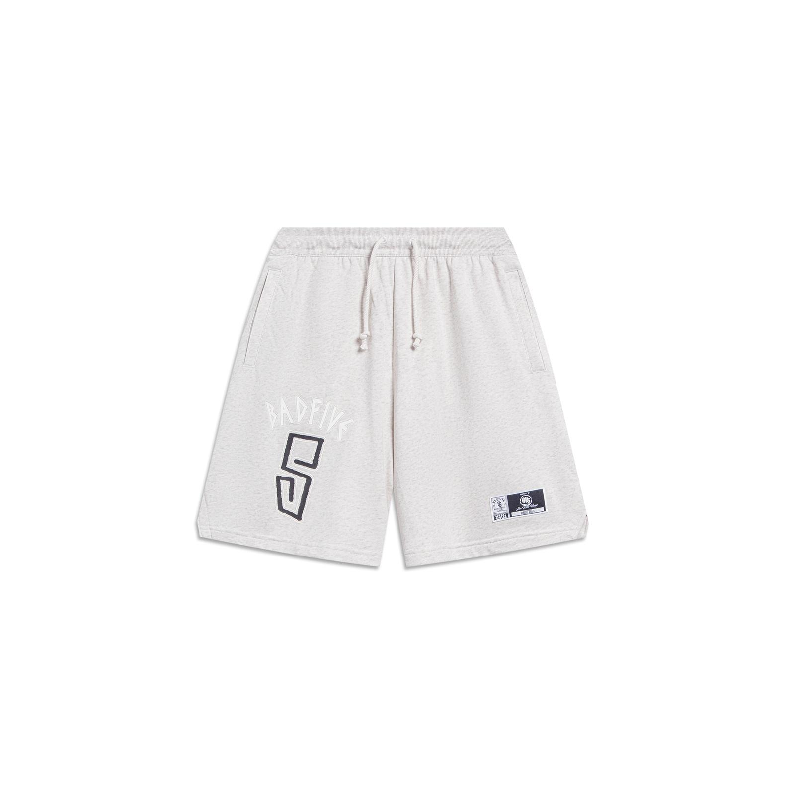 Li-Ning x Anti-Wu BadFive Shorts  Light Grey  Men s AKST281-3 XXL