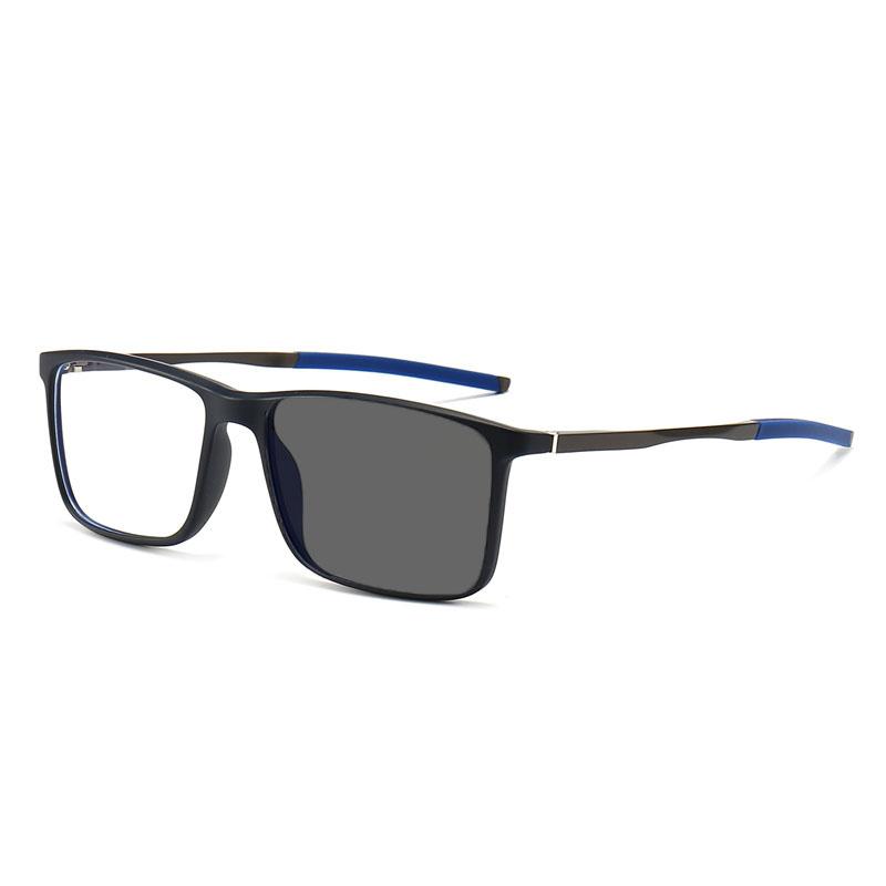 Sports Style UltraLight Reading Glasses Al-Mg Alloy Legs Frame For gentlemen's Anti Blue Light Photochromic Presbyopia Eyeglasses 0~+6