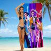 Europe And The United States Popular Witch Hunter Group Beach Towel Internet Celebrity Kpop Microfiber Beach Towel Floor Towel Bath Towel