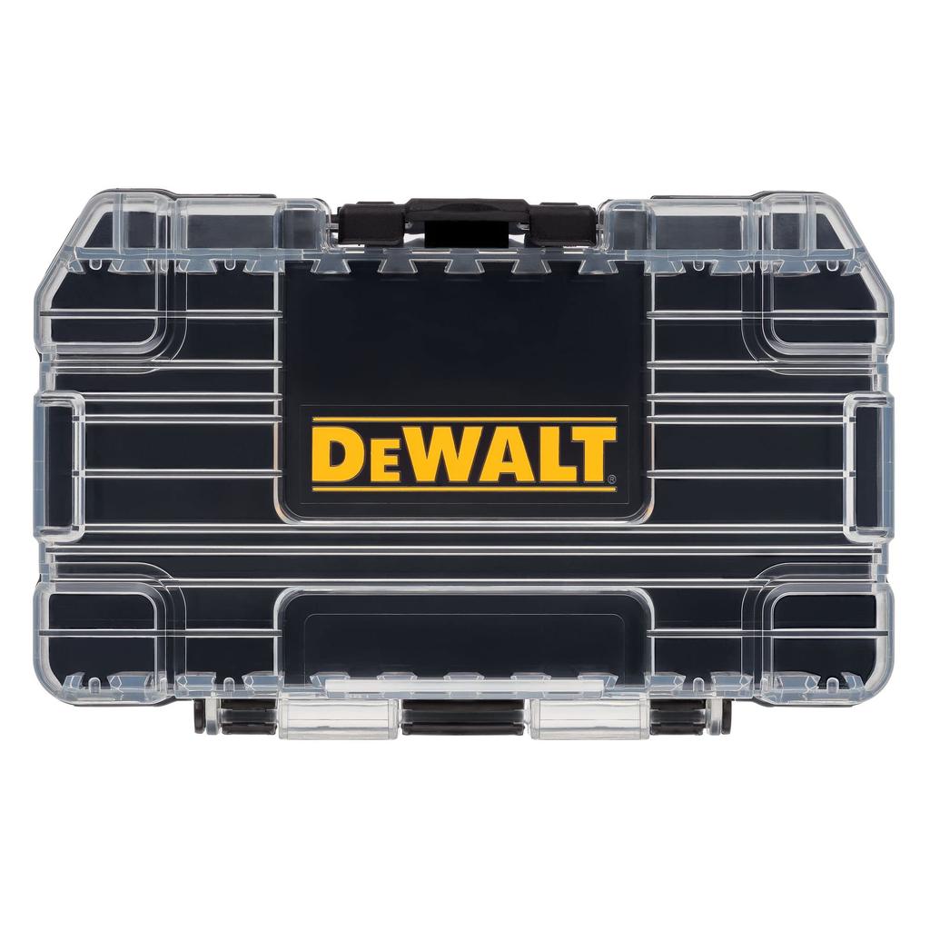 DEWALT Plastic Small Parts Organizer ToughCase+ 1-Compartment (DWASTCASEBLK)
