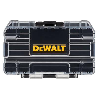 DEWALT ToughCase+ 1-Compartment Plastic Small Parts Organizer (DWASTCASEBLK)