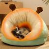 Soft Dog Bed Sofa Warm Plush Pet Kennel for Small Medium Dogs Cats Teddy Sleeping Nest Cozy Puppy Cave House Dog Accessories