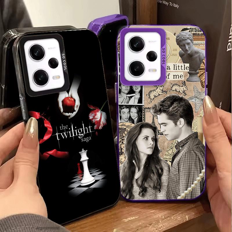 Twilight Saga Edward Soft Phone Case for Xiaomi Redmi Note 13 14 15 Pro Plus 12S 12 11S 11 11T 10S 10 Shockproof Cover Back Shel
