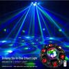 2025 Bee Eye Six-Arm Vajra Laser Bar Disco Stage Light with Strobe and Rotating Effects
