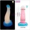 Anal Dildo Luminous Sex Toys for Women Dick Animal/Monsters Horse Dildos Silicone Soft Anal Plug Adult Sextoys Dragon Penis 18+