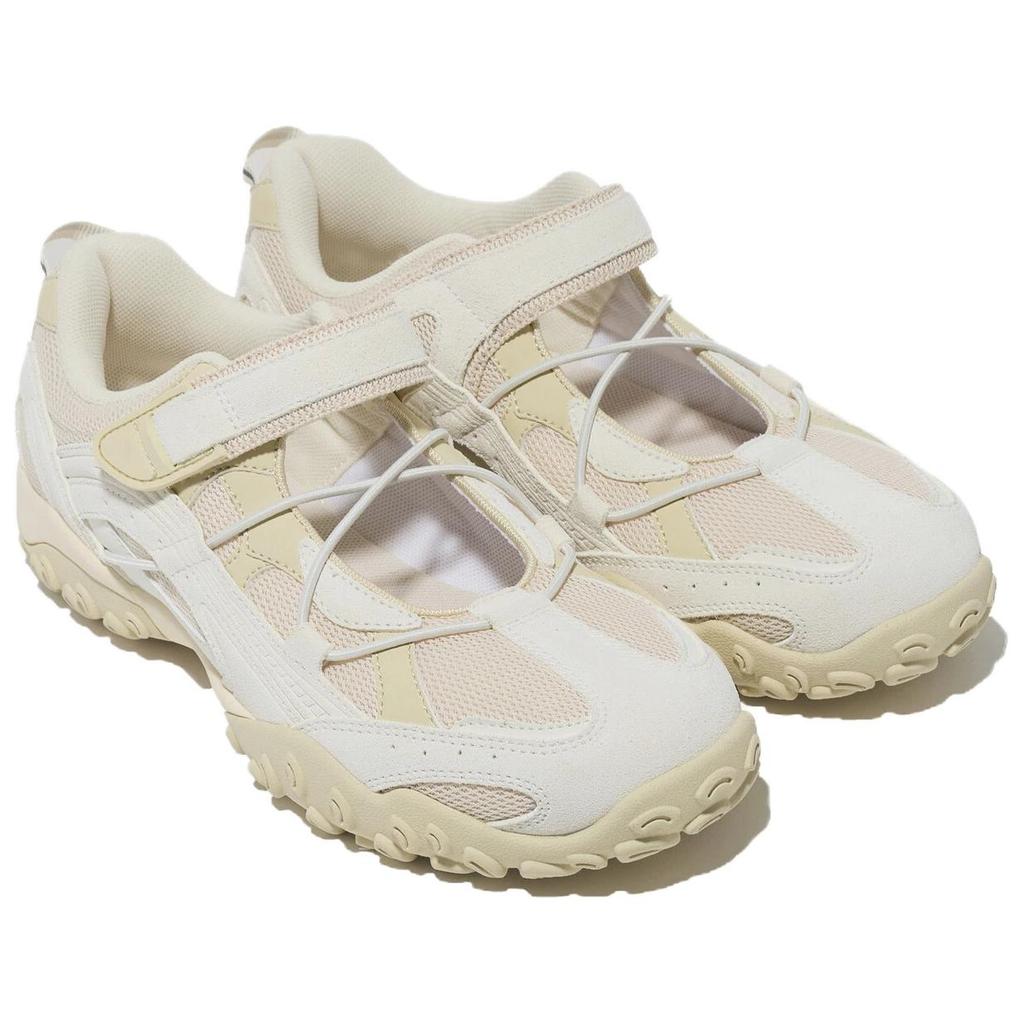 FILA Eshape Velcro LX Comfortable Soft Mary Jane Low Top Casual Shoes Women sneaker Beige 11001XM02368H926