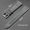 Handgemaakte Steken Suède Leer Horlogeband 18mm 19mm 20mm Zachte Vintage Horlogeband Snelwissel Vervangend Polsbandje voor Mannen Vrouwen