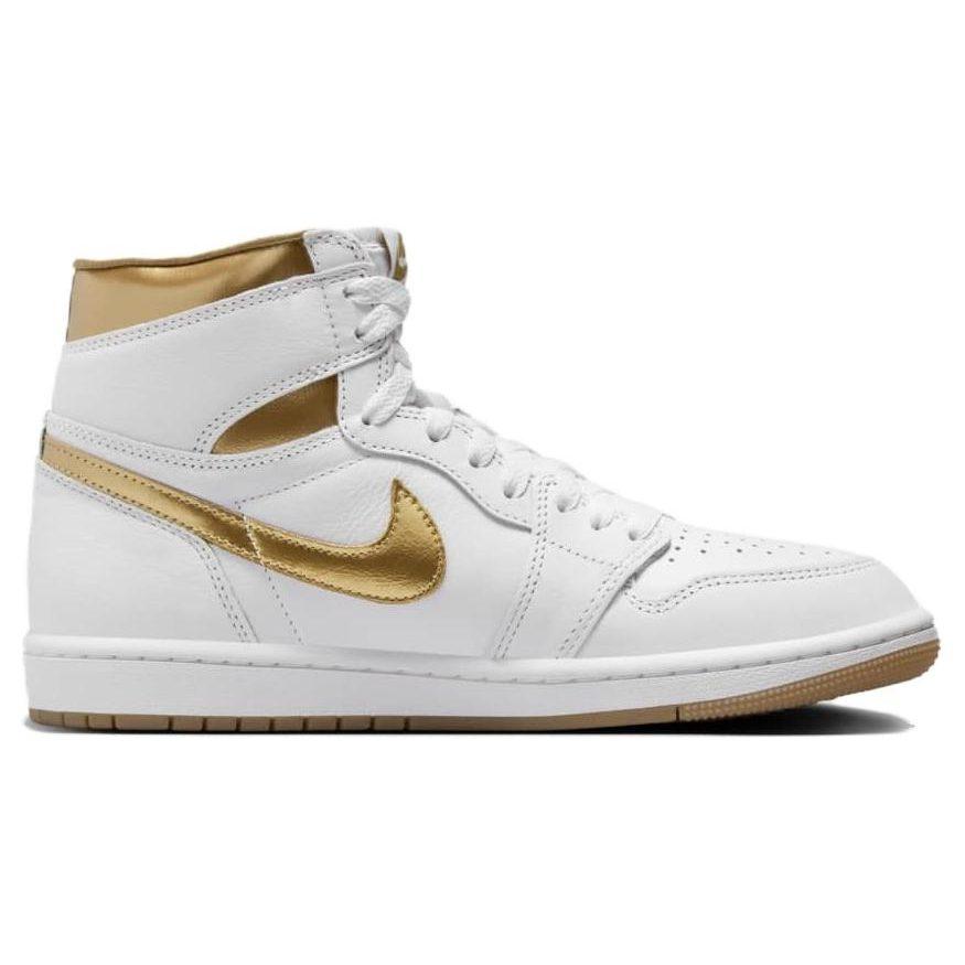 Jordan 1 Retro High Og Dourado Metálico Feminino FD2596-107