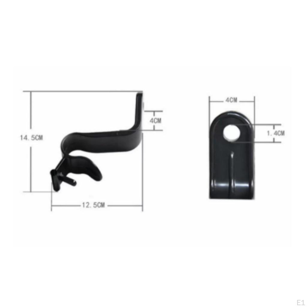 2 Pieces Seat Back Hook Clamp Mount Vehicle Accessory