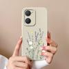 For Vivo Y03t Y02t iQOO U5x Z9 Lite Y400 Pro Y18i Y18t Cute Avocado Pattern Phone Case Lens Protection Liquid Silicone Shockproof Shell For Vivo Cover