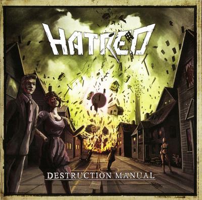 CD HATRED - Destruction Manual SAOL052 SAOL 2010 Germany Rock Used