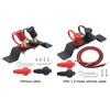 Battery Terminals Relocation Kit Copper Battery Jump Post with Cable Battery Jumper Terminals Charging Tools Kit Car Accessories