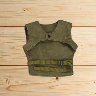 1/6 Scale Jungle Vest Action Figure Clothes Outfits Fishing Model for 12inch Male Collectable