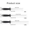 Sharpening Rod Ceramic Rod Cutter Sharpener Honing Cutter Sharpener for Cutter Sharpening Steel Kitchen Tool Cutter