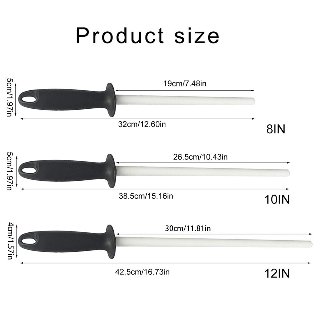 Sharpening Rod Ceramic Rod Cutter Sharpener Honing Cutter Sharpener for Cutter Sharpening Steel Kitchen Tool Cutter