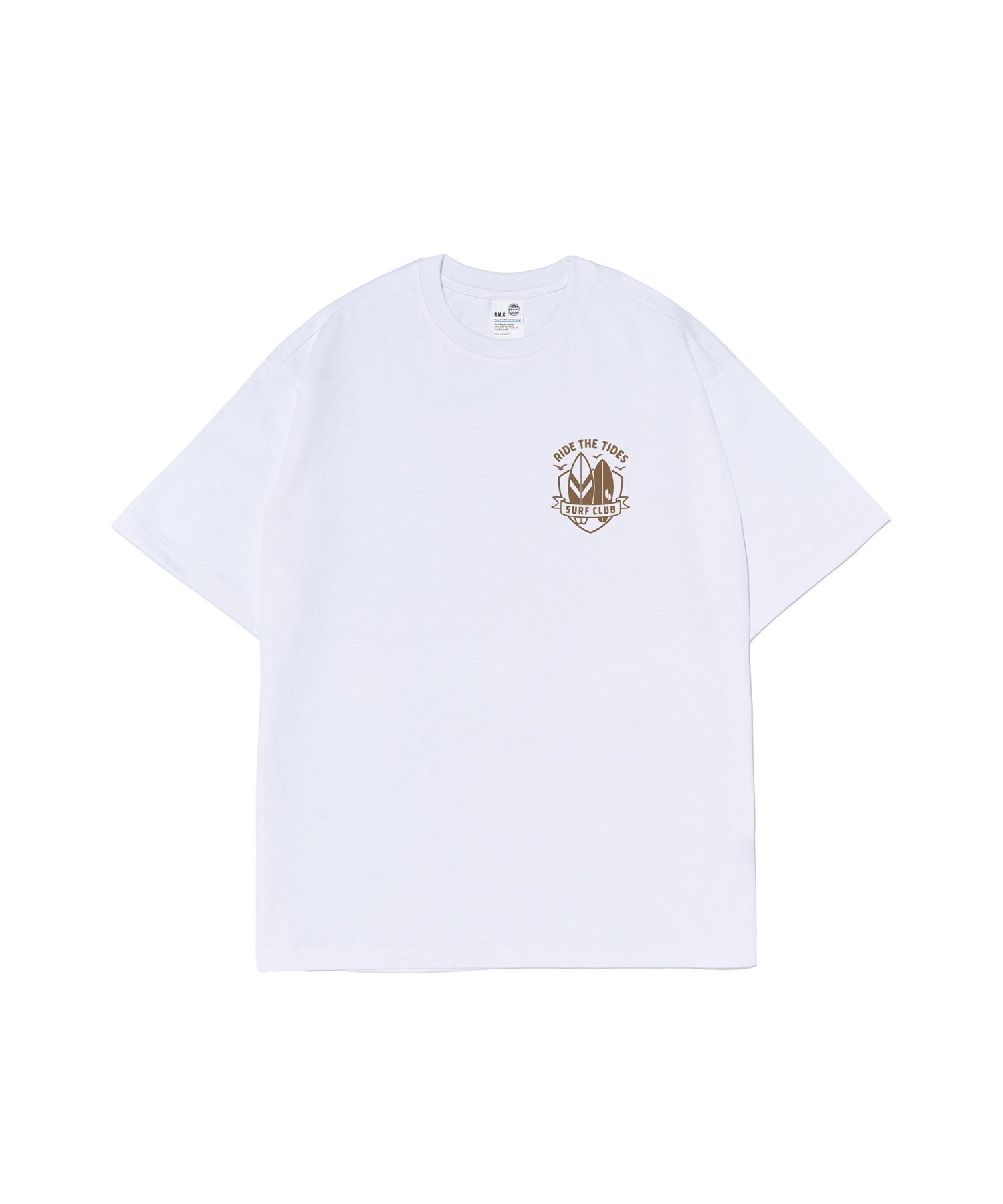 Black Briar Surf Club Logo T-Shirt (White) M
