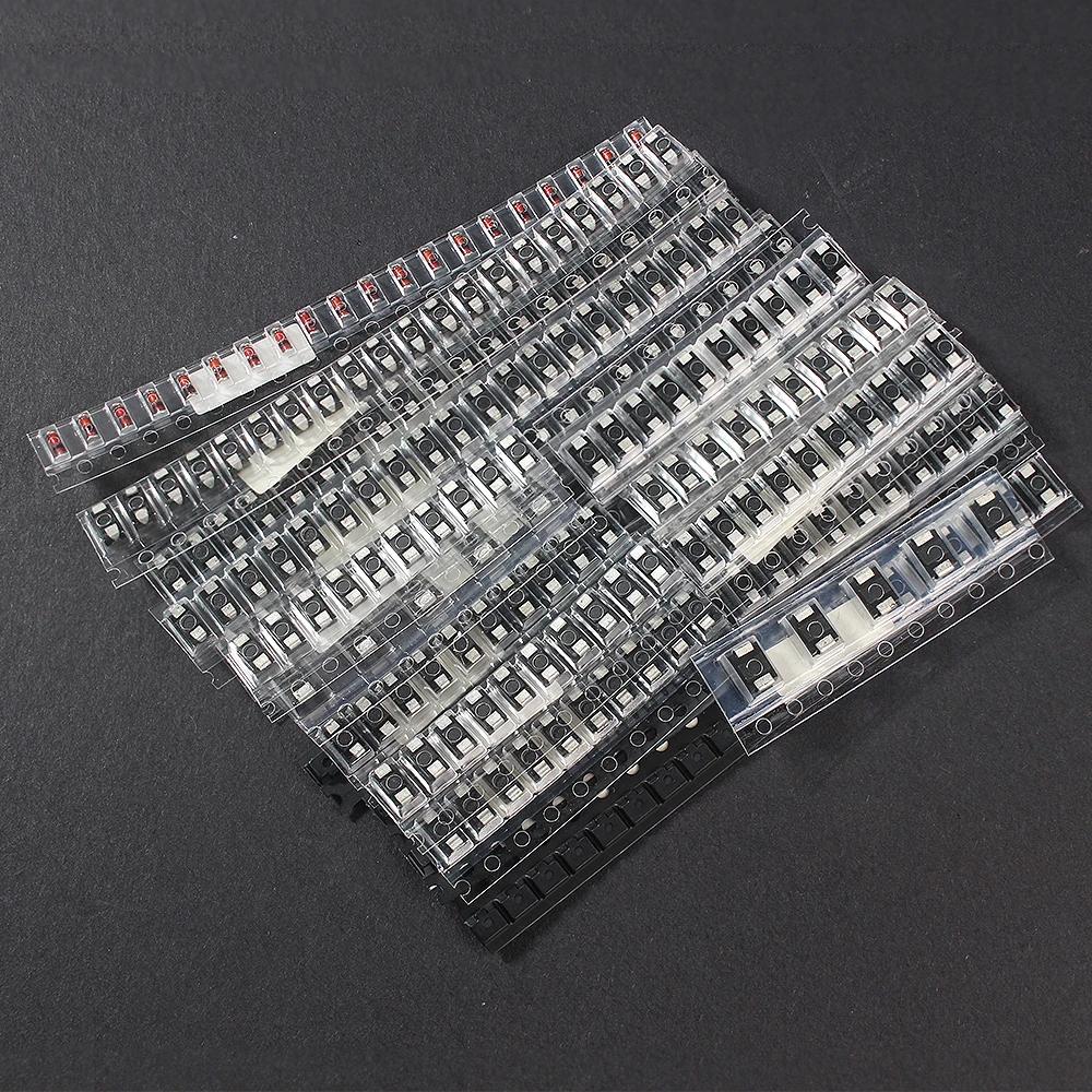 200/260PCS Rectifier Diode Kit 20 Values and 22 Values Schottky Diode M1 M4 M7 SS34 LL4148/SS510 Rectifier Diode Assorted Kit