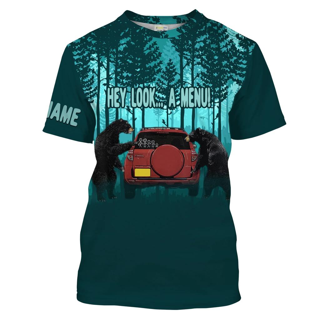 New Short Sleeved T-shirt 3D Printed Top with Personalized Round Nec T-shirt