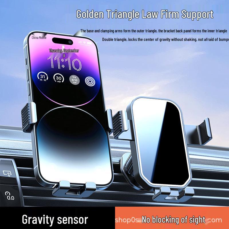 Anti-Shake Air Vent Car Phone Holder