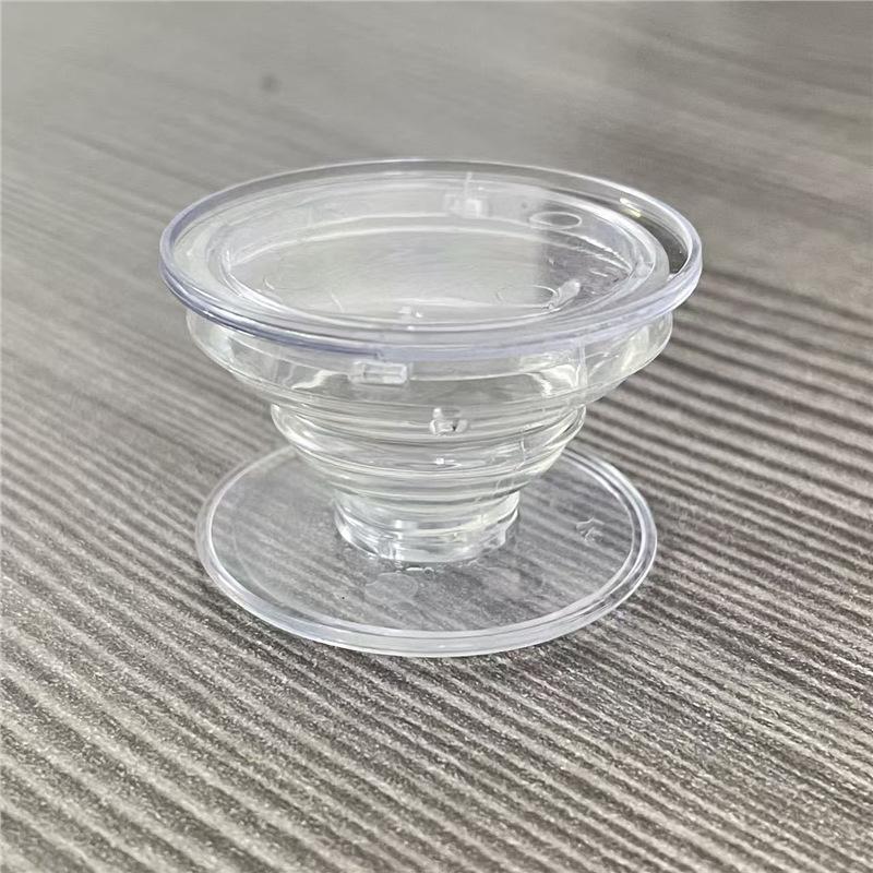 Foldable Heart-Shaped Transparent Phone Airbag Bracket Standard