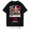 2026 Summer Cotton Short-sleeved Slam Dunk T-shirt Adopts Cherry Tree Flower Road and Liuchuan Maple T-shirt In The Movie