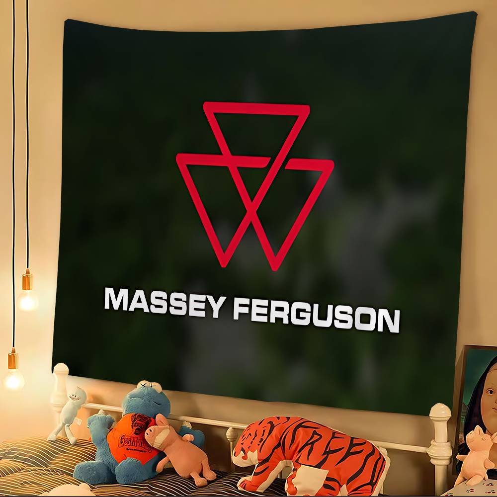M-Massey F-Ferguson Colorful Tapestry Wall Hanging Hanging Tarot Hippie Wall Rugs Dorm Wall Art Decor