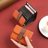 Women's Multi-Card Slot Holder - Large Capacity, Elegant Driver's License and Card Sleeve
