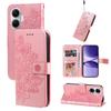 For Xiaomi Poco F7 5G/Redmi Turbo 4 Pro 5G Case Floral Pattern PU Leather Wallet Stand Phone Cover