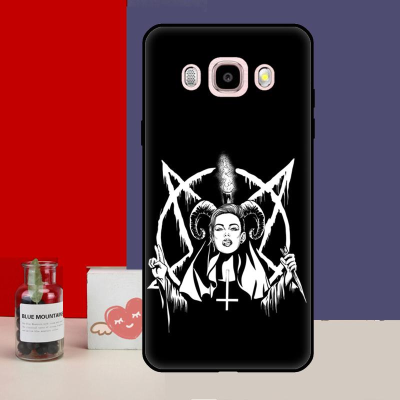 Satan Satanic Nun Case For Samsung Galaxy J3 J5 J7 2017 J1 A3 A5 2016 J4 J6 Plus A6 A8 A7 A9 J8 2018 Cover