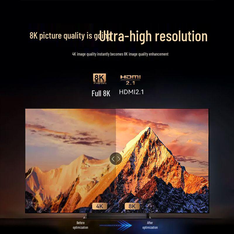 Smart 8K HD WiFi Bluetooth TV Box with Voice Control & 5G Network