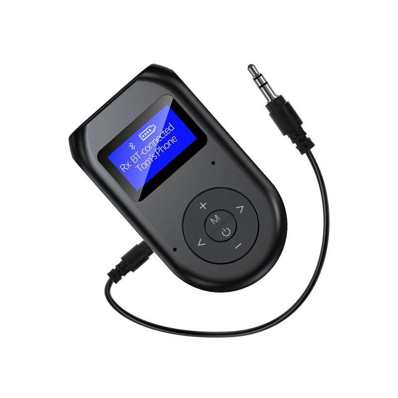 New Bluetooth 5.0 Audio Transmitter, Receiver, and Call Device All-In-One Tv, Computer, Game, and Music Bluetooth Adapter
